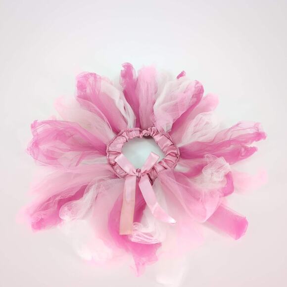 Unbranded Pink & White Tulle Ballet Style Pull On Skirt Tutu for 18" Dolls - GUC - Picture 10 of 11